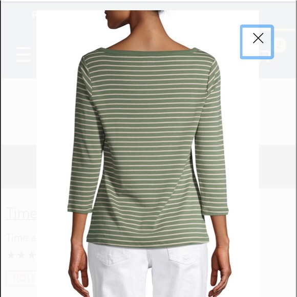 Time & Tru Classic Boatneck T-shirt Sz 2X - Picture 5 of 8